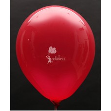 Red Crystal Plain Balloon